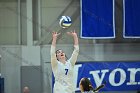 VB vs USCGA  Wheaton College Women's Volleyball vs U.S. Coast Guard Academy. - Photo by Keith Nordstrom : Wheaton, Volleyball